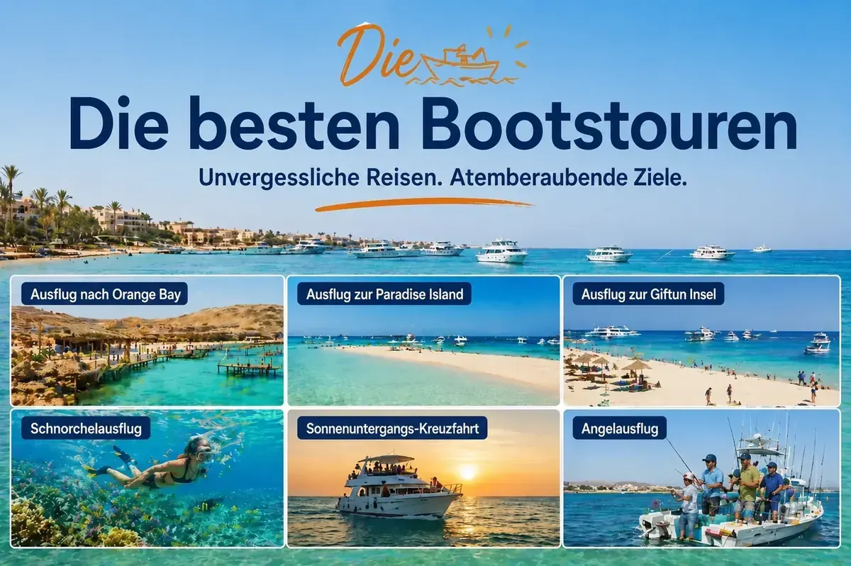 Die besten Bootsausflüge in Hurghada 2026 – Vollständiger Leitfaden