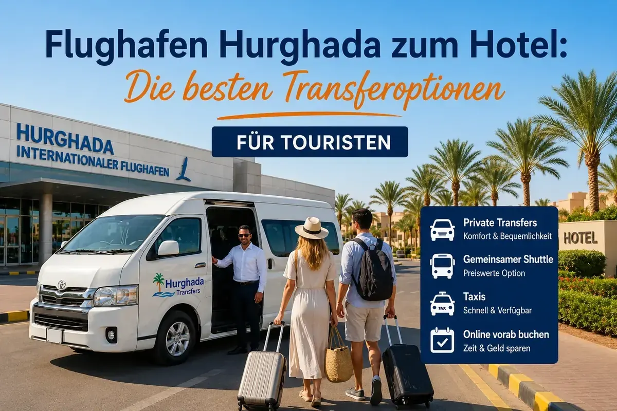 Leitfaden für den Transfer vom Flughafen Hurghada zum Hotel – abgeschlossen 2026