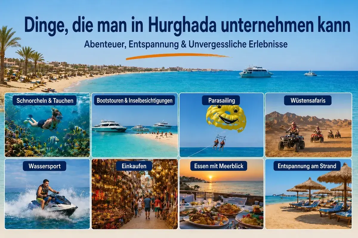 Top-Aktivitäten in Hurghada im Jahr 2026 – Vollständiger Leitfaden