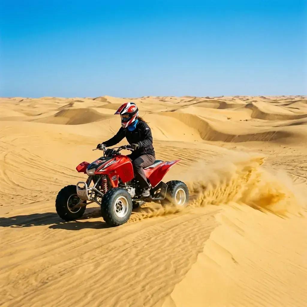 Quad bike safari Eastern Desert