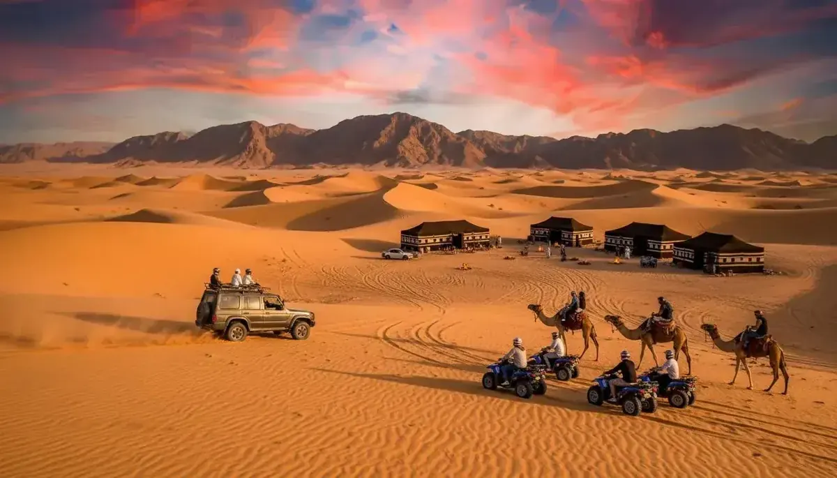 Hurghada desert safari tour – quad biking and 4x4 adventure in the Red Sea desert