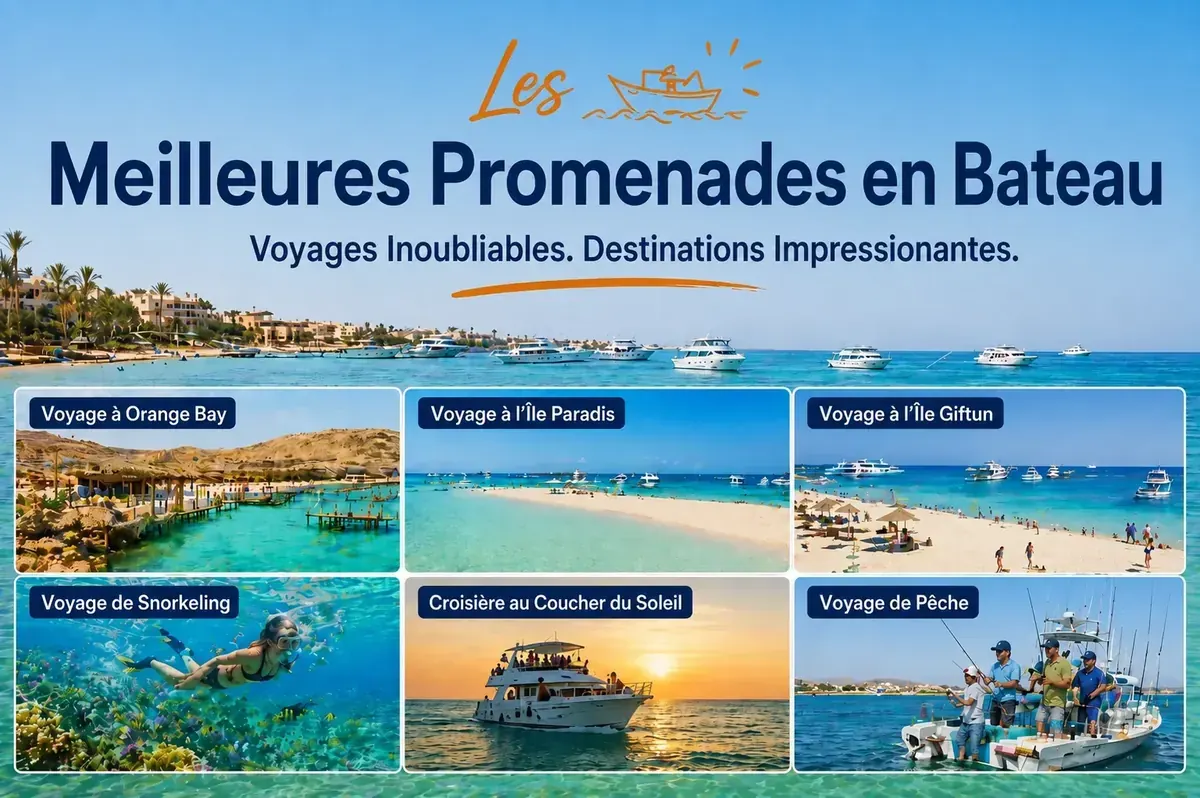 Meilleures excursions en bateau à Hurghada 2026 — Guide complet