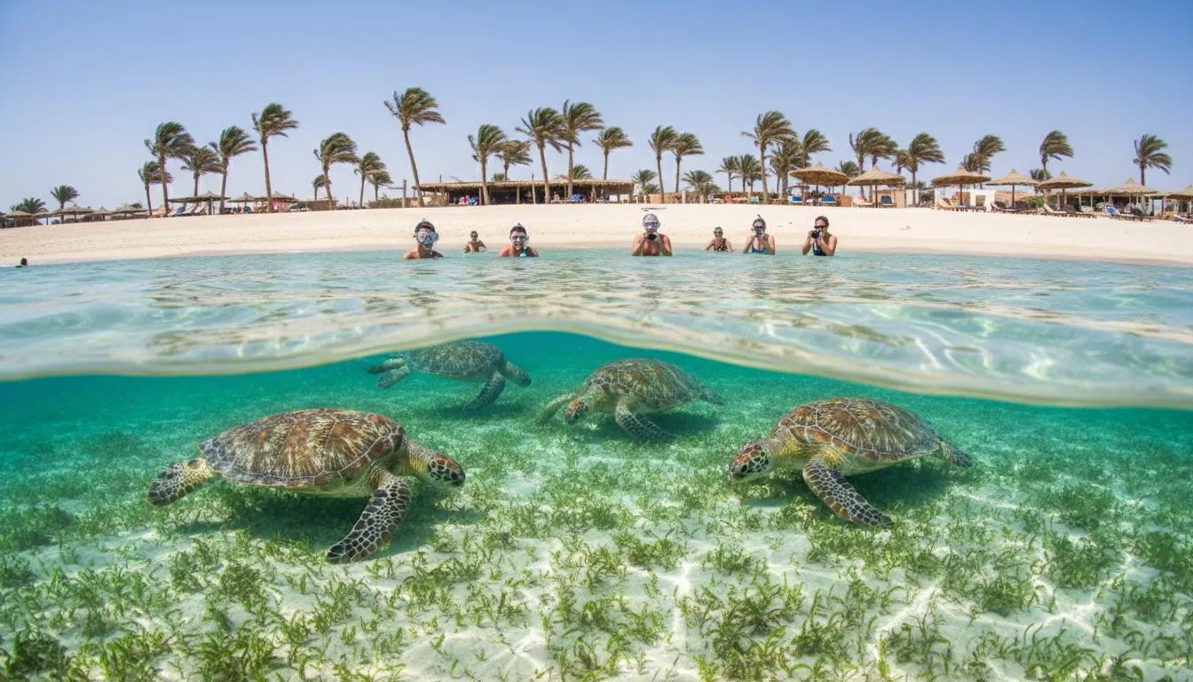 Abu Dabbab Marsa Alam tour from Hurghada
