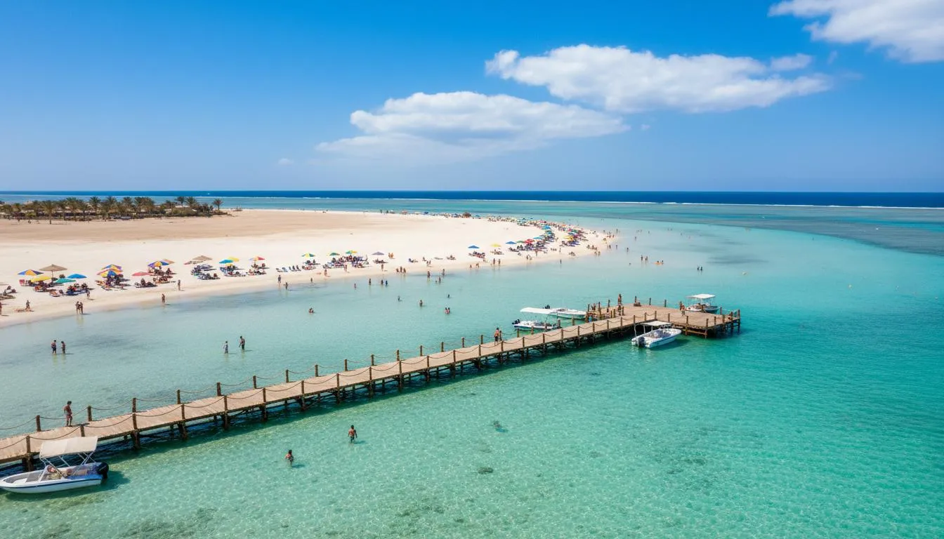 Orange Bay Island tour from Hurghada