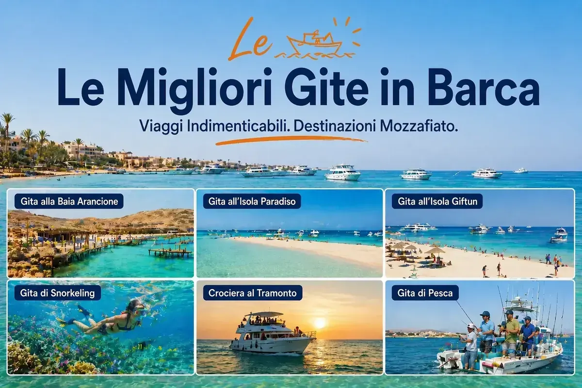 Le migliori gite in barca a Hurghada 2026 - Guida completa