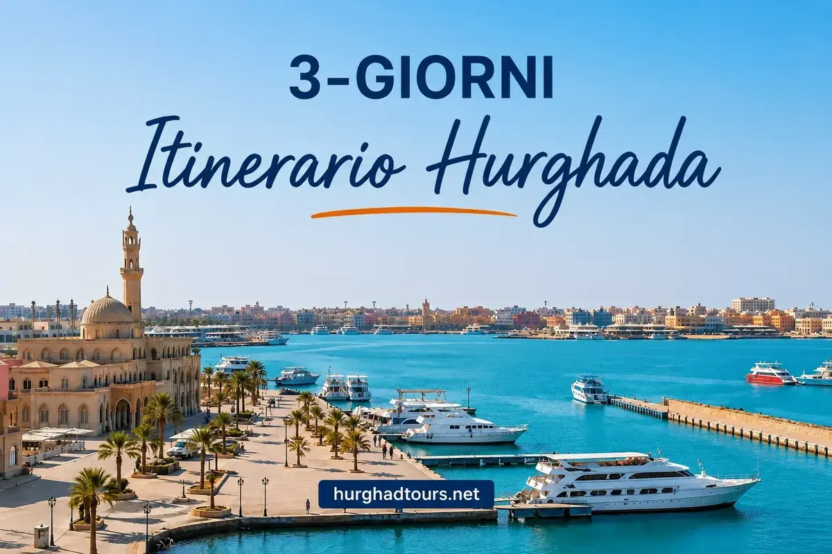 Programma dettagliato di 3 giorni a Hurghada: la breve vacanza perfetta 2026