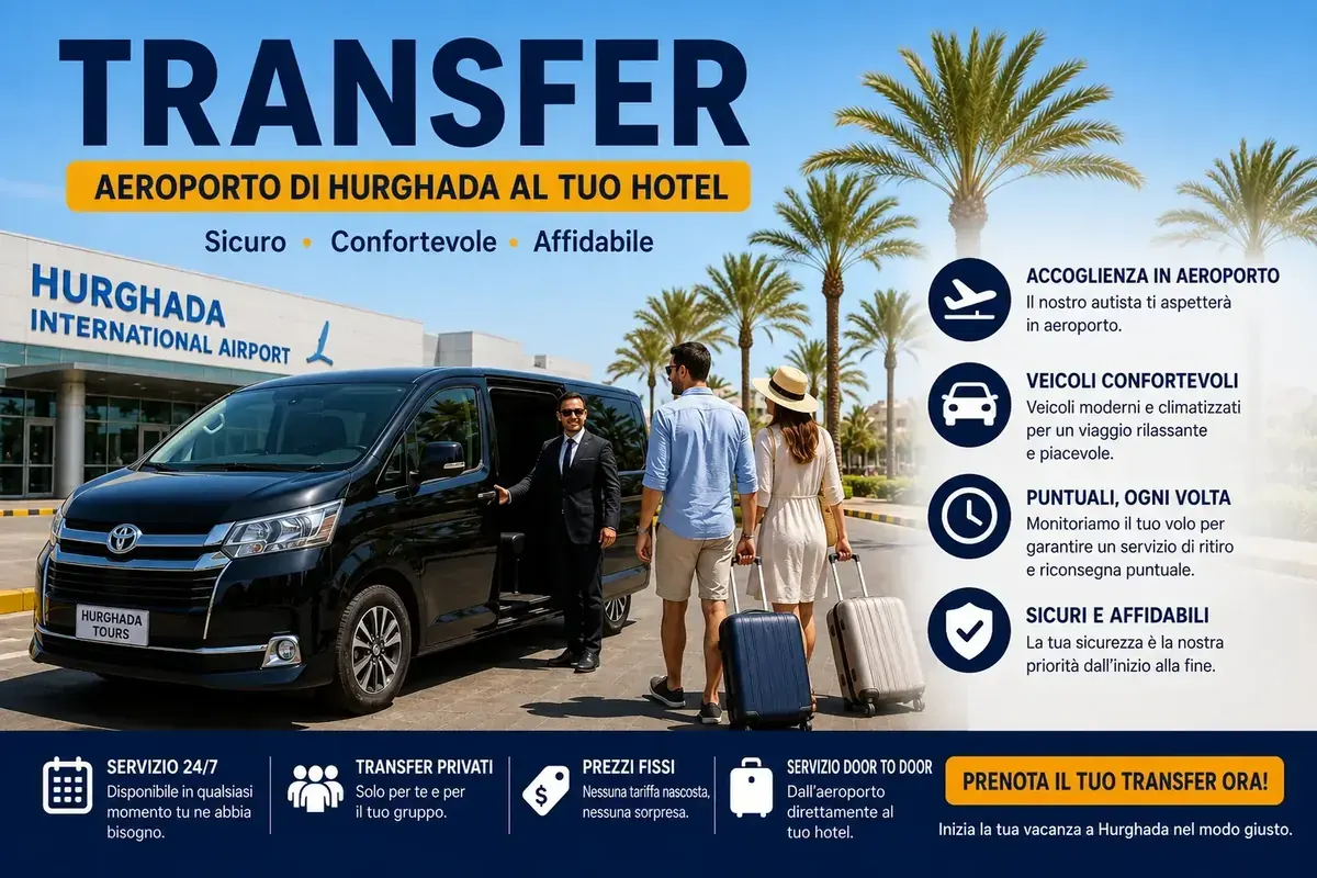 Servizi di trasferimento a Hurghada