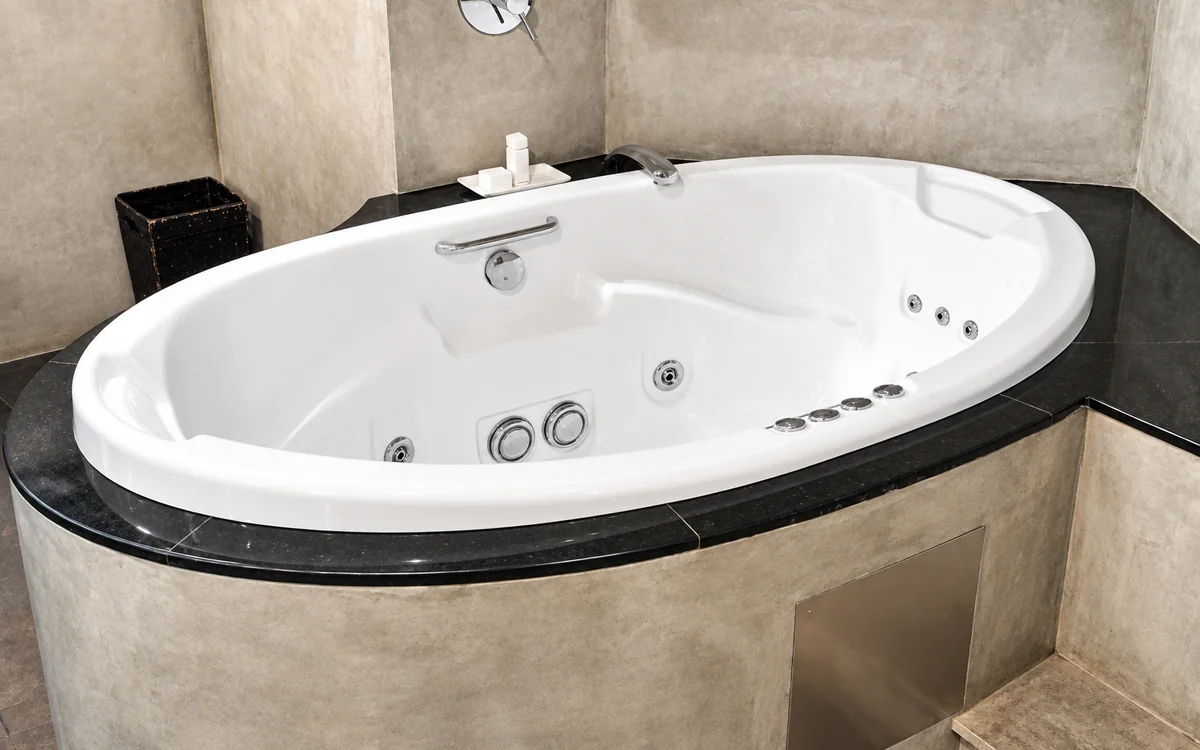 Representative image: whirlpool bathtub with jets